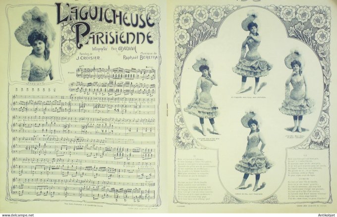 Paris qui chante 1903 #34 Dona Giraldus Bérard Madiah Maader Fagette