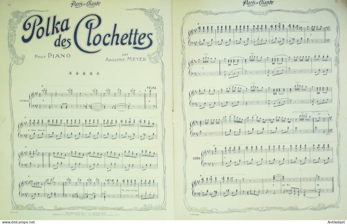 Paris qui chante 1903 #34 Dona Giraldus Bérard Madiah Maader Fagette