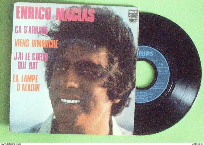 Macias Enrico 45T EP Ca s'arrose 1970