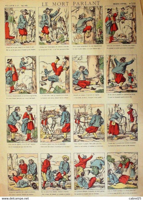 Le Mort Parlant (Pellerin d'epinal)