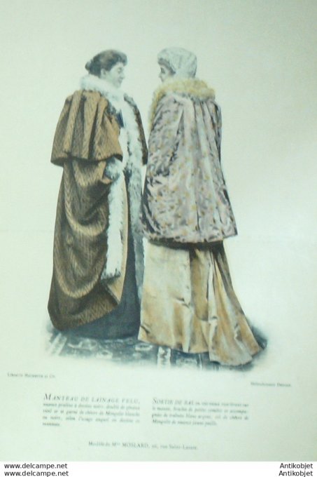 La Mode pratique 1893 # 04 Robes de drap et lainage