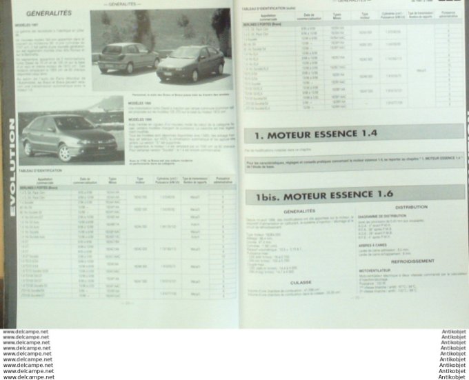 R.T Automobile Ford Fiesta Citroën Saxo Fiat Bravo & Brava   # 630