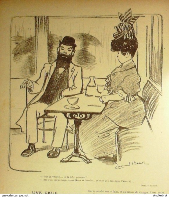 Le Rire 1906-05-19 # 172 Journal humoristique Ed.Originale L'Age d'or