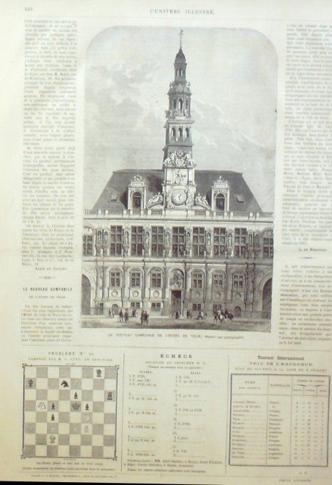 L'Univers illustré 1867 # 652 'Ouzbekistan Sultan Abdul Aziz Khan Isthme de Suez St-Pétersbourg 