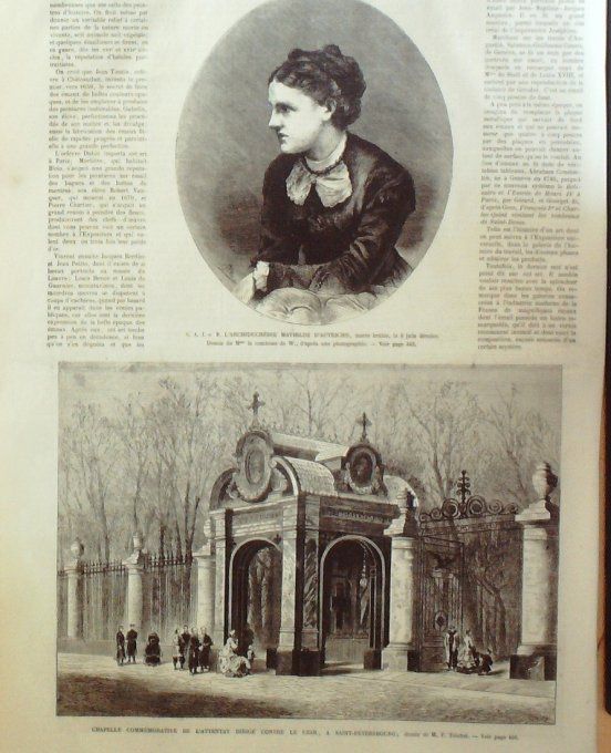L'Univers illustré 1867 # 652 'Ouzbekistan Sultan Abdul Aziz Khan Isthme de Suez St-Pétersbourg 