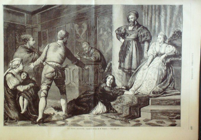 L'Univers illustré 1867 # 652 'Ouzbekistan Sultan Abdul Aziz Khan Isthme de Suez St-Pétersbourg 