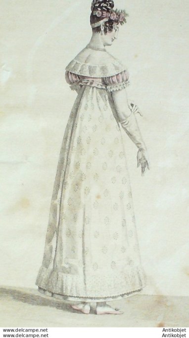 Costume Parisien 1817 # 1700 Canezou de velours
