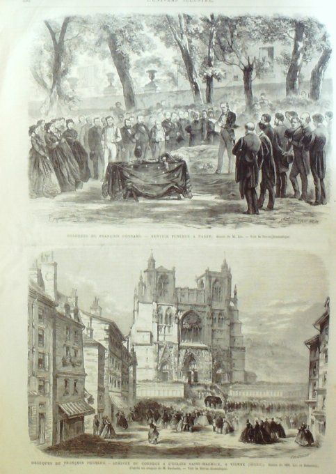 L'Univers illustré 1867 # 653 Bagnères-de-Luchon (31) Autriche VienneHongrie Pesth Billancourt (9   