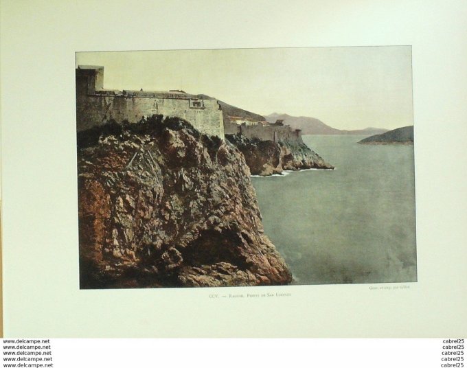 Italie RAGUZE pointe de SAN LORENZO