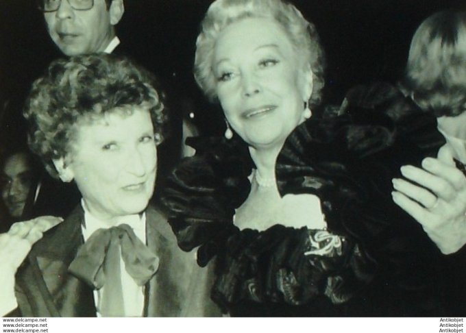 Mireille & Volterra Suzy (photo de presse Agip) 1982