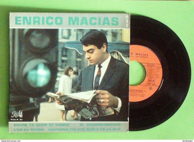 Macias Enrico 45T EP El porompompero (languette) 1963