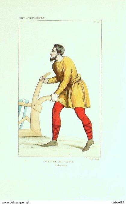 Portrait Laboureur au 7ème 1852