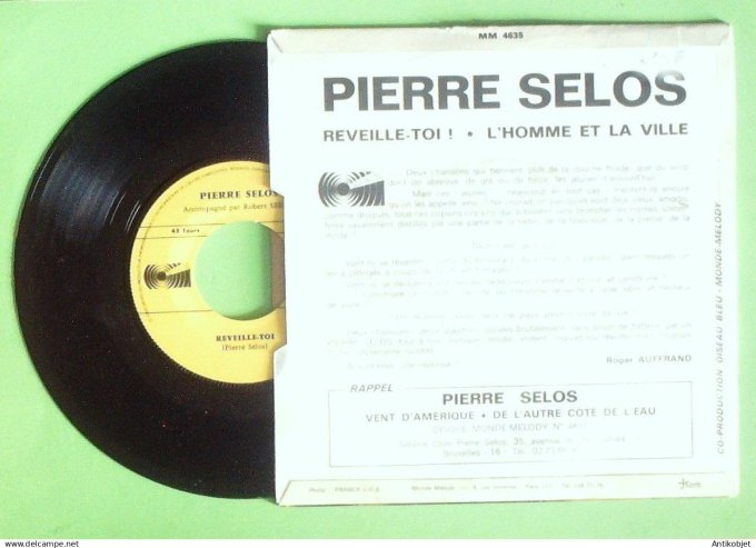 Delos Pierre 45T EP Réveille-toi 1968