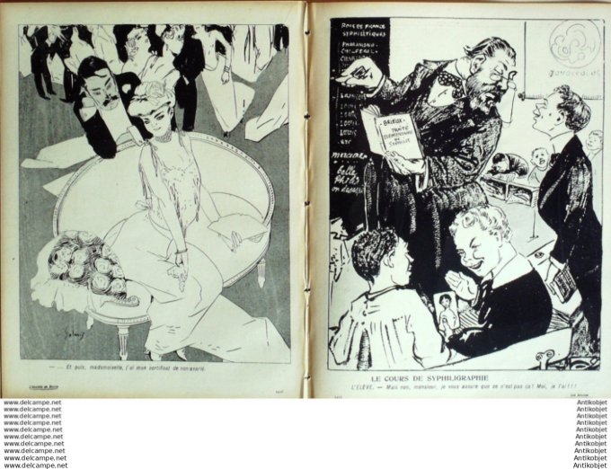 L'Assiette au beurre 1905 # 207 Les avaries Galanis Flores