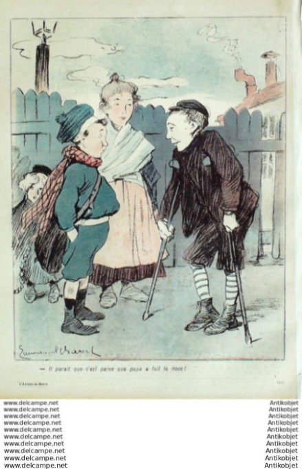 L'Assiette au beurre 1905 # 207 Les avaries Galanis Flores