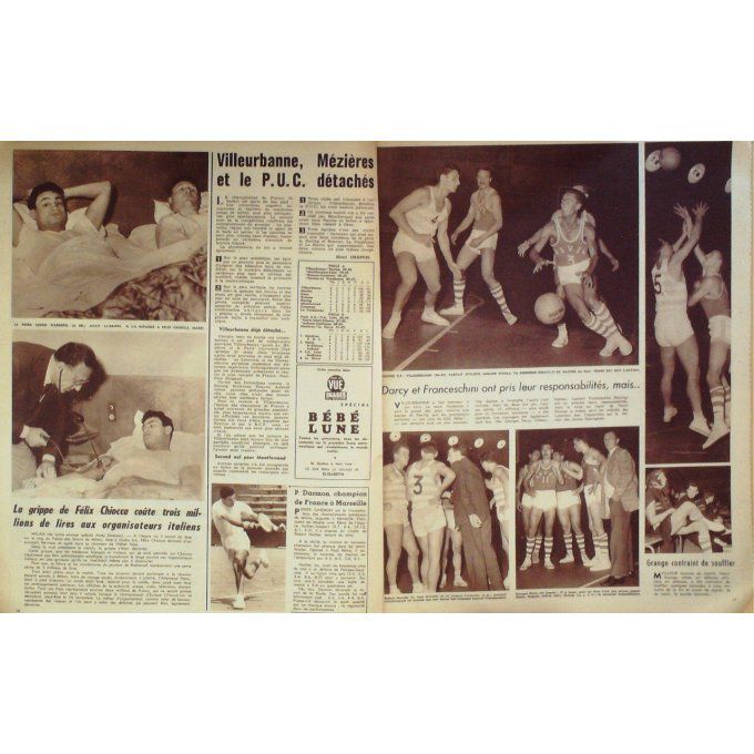 Miroir Des Sports 1957 #  655 14 Oct Dousset Bettini Jonquet Marche Bassey Campo Cappa