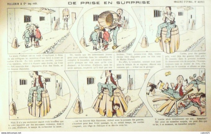 De Prise En Surprise (Pellerin d'epinal) Augé