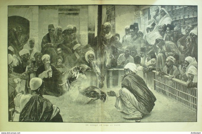 Soleil Du Dimanche 1898 N° 4 Saussier Daudet Théodore Botrel Egypte Le Caire Dumas