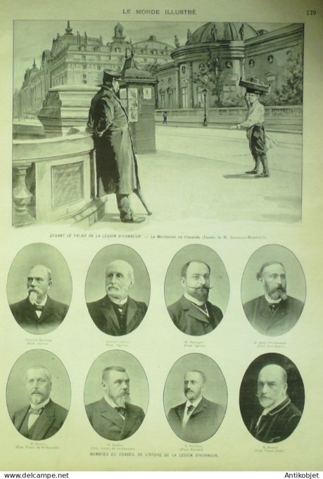 Le Monde illustré 1901 n°2324 Napoléon Frioul (13) St-Cloud (92)