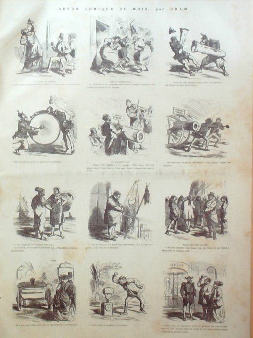 L'Univers illustré 1867 # 656 Osborne-House Italie Constance Marché en Picardie Expo universelle