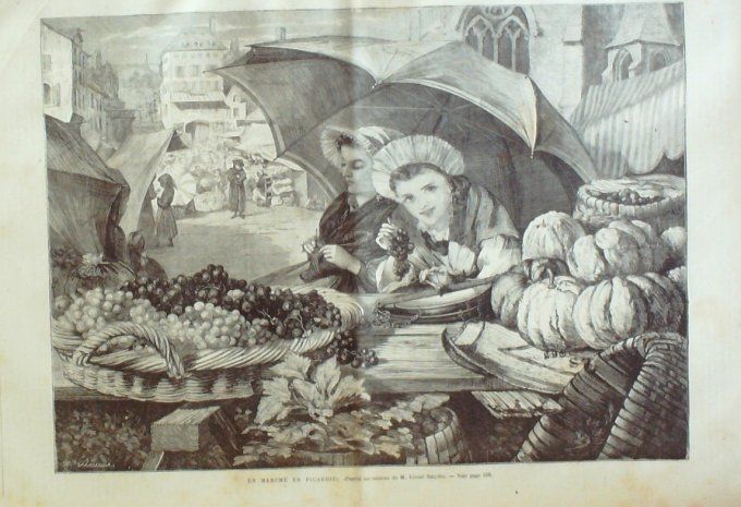 L'Univers illustré 1867 # 656 Osborne-House Italie Constance Marché en Picardie Expo universelle