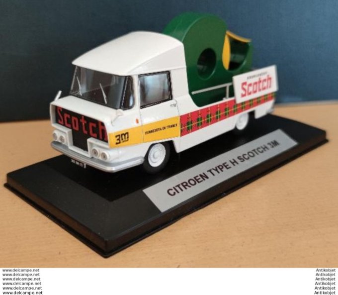 Citroen type H Adhesifs Scotch 3M Tour de France 1:43 1960