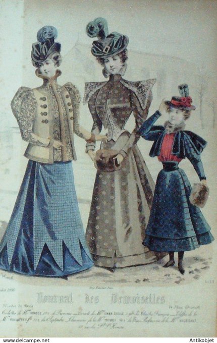 Journal de Demoiselles 1896 # 5123 (Maison Gradoz)