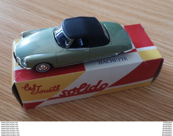 Citroen DS Cabriolet 1961 Solido Hachette 1:43