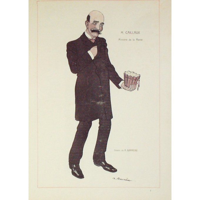 BARRERE-CAILLAUX-1928