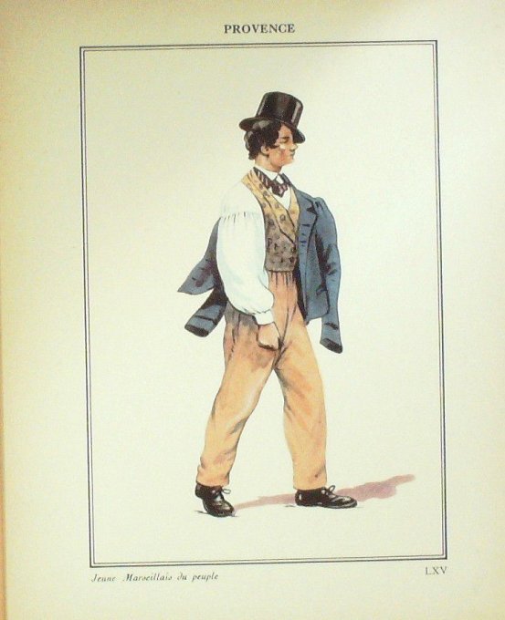 Provence-Alpes-Côte d'Azur Marseille Villageois 1920