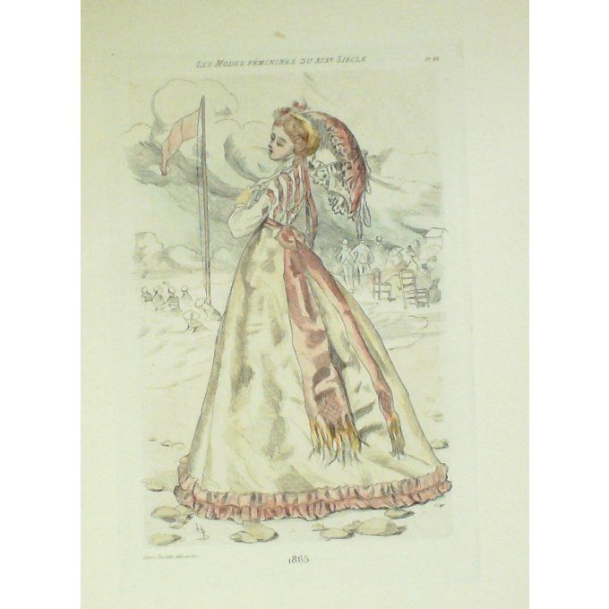 Mode Féminine époque 1865 (H.Boutet)
