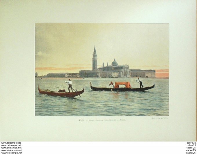 Italie VENISE église ST GEORGES le MAJEUR