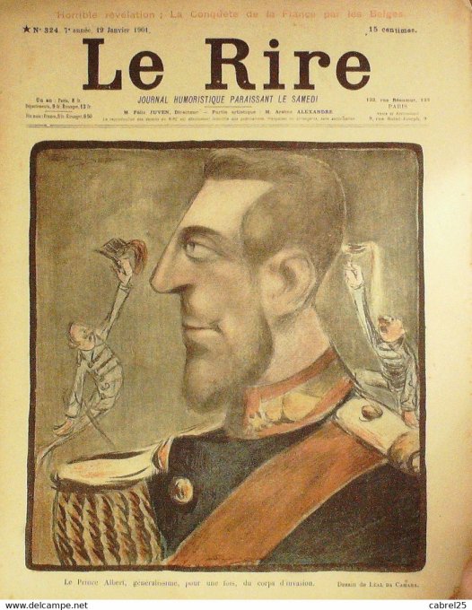 Le Rire 1901 n°324 Rouveyre Camara Ross Métivet Depaquit Baseilhac Grandjouan