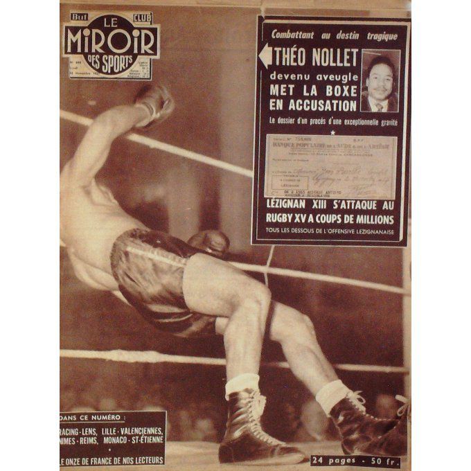 Miroir Des Sports 1957 #  660 18 Nov Behra Nollet Mihalic Agata Halimi Humez Riviere
