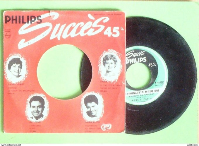 Pain Amour & Fantaisie Film 45T SP Faith Percy  1958