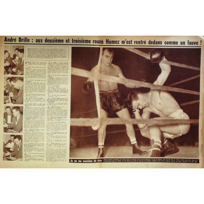 Miroir Des Sports 1957 #  661 25 Nov Taillandier France Angleterre Celaya Mihalic Dril