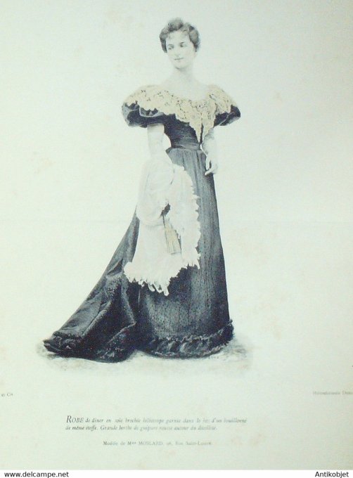 La Mode pratique 1894 # 10 Robe en soie