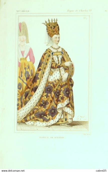 Isabeau De Baviere 15ème 1852