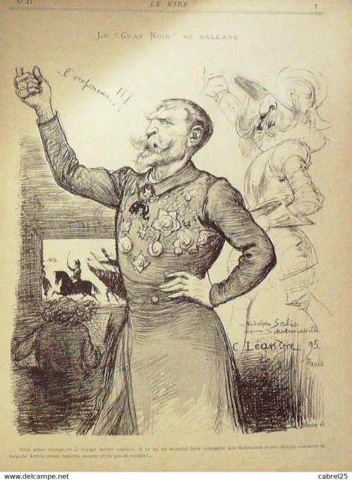 Le Rire 1895 n° 41 Faivre Radiguet Huard Léandre Boyd Dépaquit Vavasseur Eloy Vincent