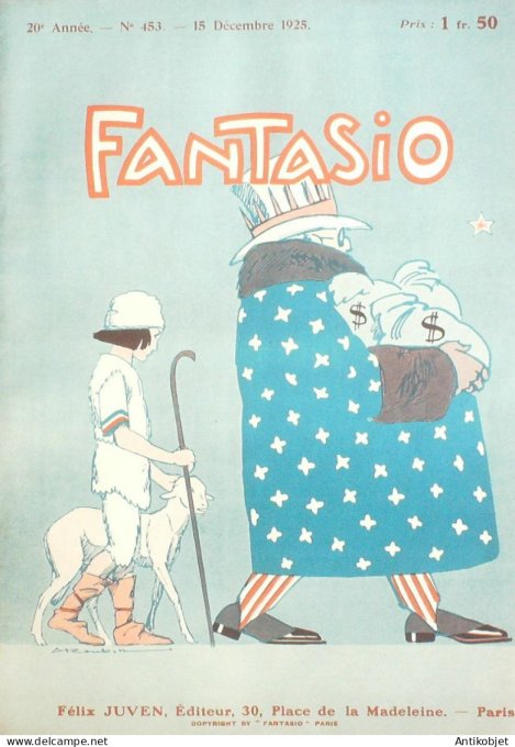 Fantasio 453 1925 Dufau Herouard Giffey Gerbault Mendousse Vallee Boucher