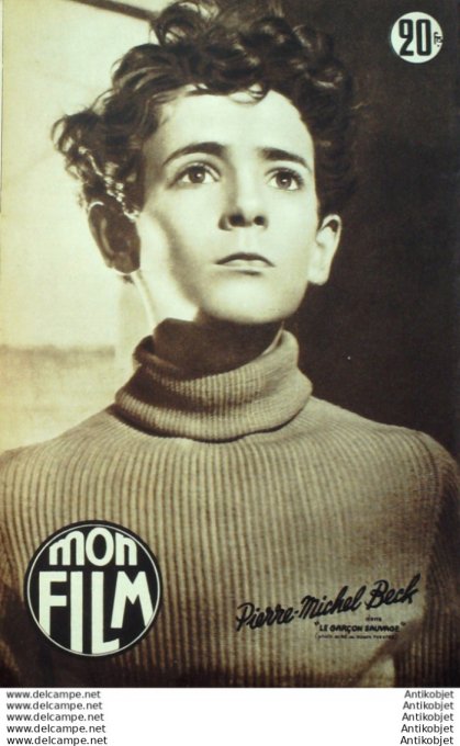 Mon Film 282 52-01-16 Le garcon Sauvage Madeleine Robinson Fernand Sardou