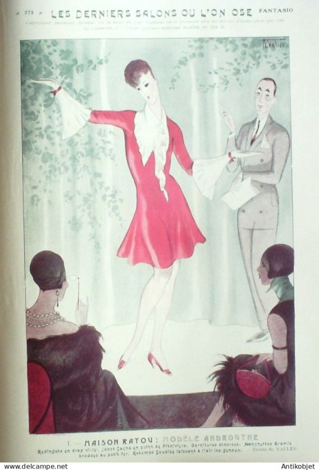 Fantasio 453 1925 Dufau Herouard Giffey Gerbault Mendousse Vallee Boucher