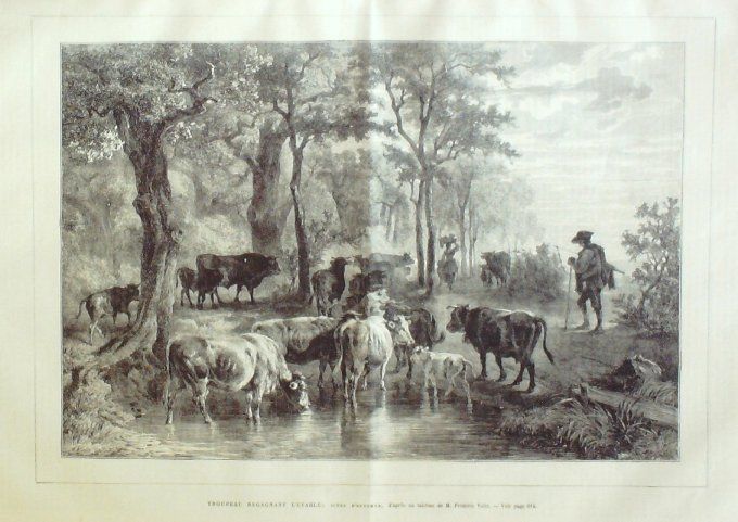 L'Univers illustré 1867 # 663 Nantes (44) Allemagne Berlin Saxe porcelaines Expo Siam 