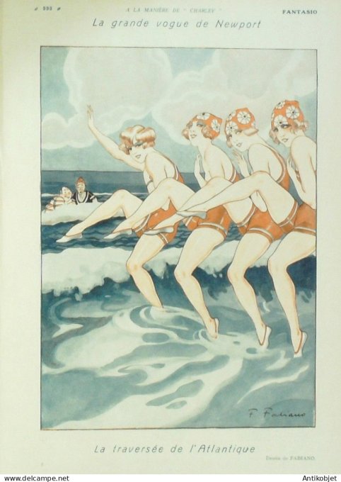 Fantasio 489 1927 Gervese Vallet Bernard Bonnotte Chapmidy Vallee