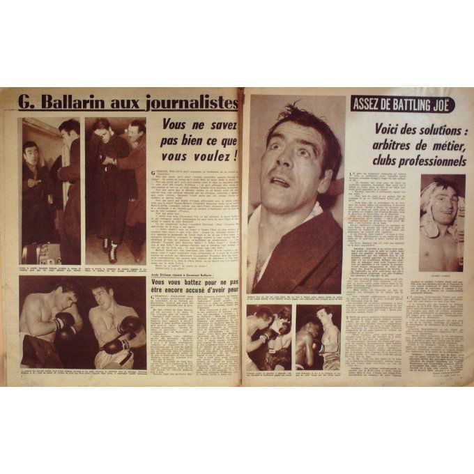 Miroir Des Sports 1957 #  664 16 Déc France Tcheque Roumanie Steenbergen Hamia Chiclet