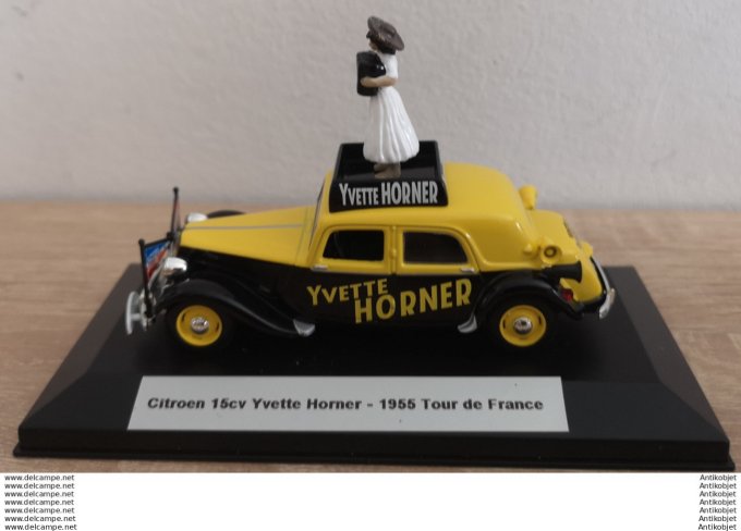 Citroen Tarction 15cv Yvette Horner Tour de France 1:43 1955