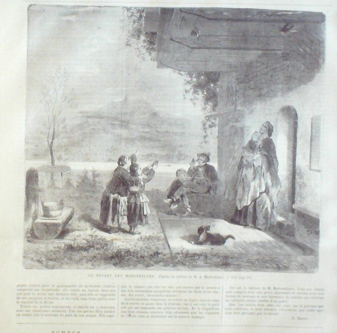 L'Univers illustré 1867 # 665 Autriche Vienne Australie Queensland Japon St-Sylvestre   