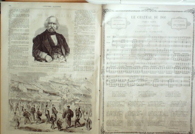 L'Univers illustré 1867 # 665 Autriche Vienne Australie Queensland Japon St-Sylvestre   