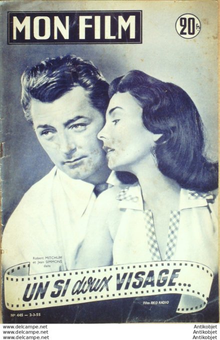 Un si doux visage Robert Mitchum Jean Simmons + Film