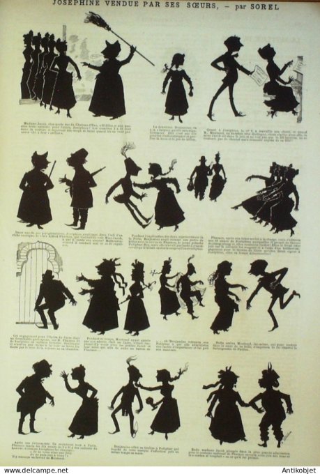 La Caricature 1886 #328 Armée Belge Caran d'Ache Joséphine Sorel Loys Trock